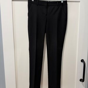 Express Black Straight Leg Pants/Trousers, Sz 0